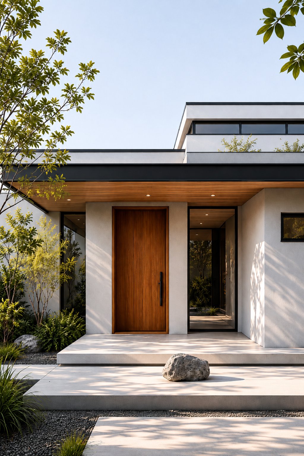 Modern residential property entrance — Florida rental management