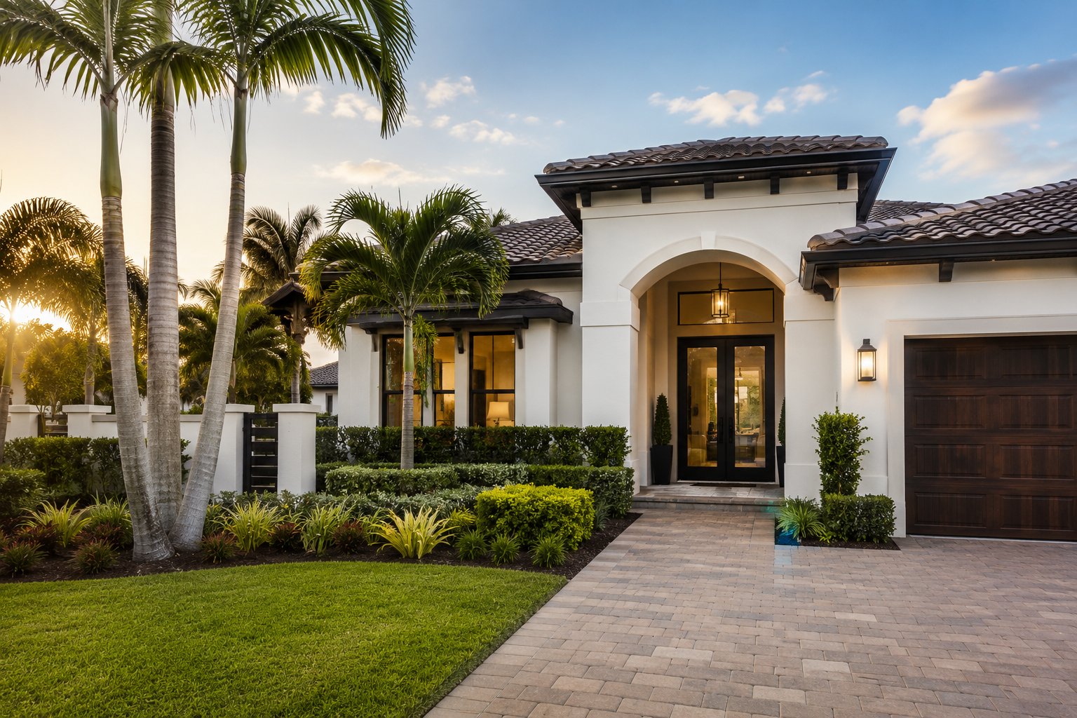 Florida luxury residential property exterior — overseas owner operations